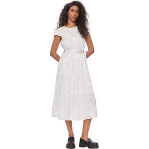 DKNY Womens Cap Sleeve Midi Dress, , 4, MP